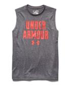 Under Armour Boys' Ua Lockup Sleeveless T-shirt