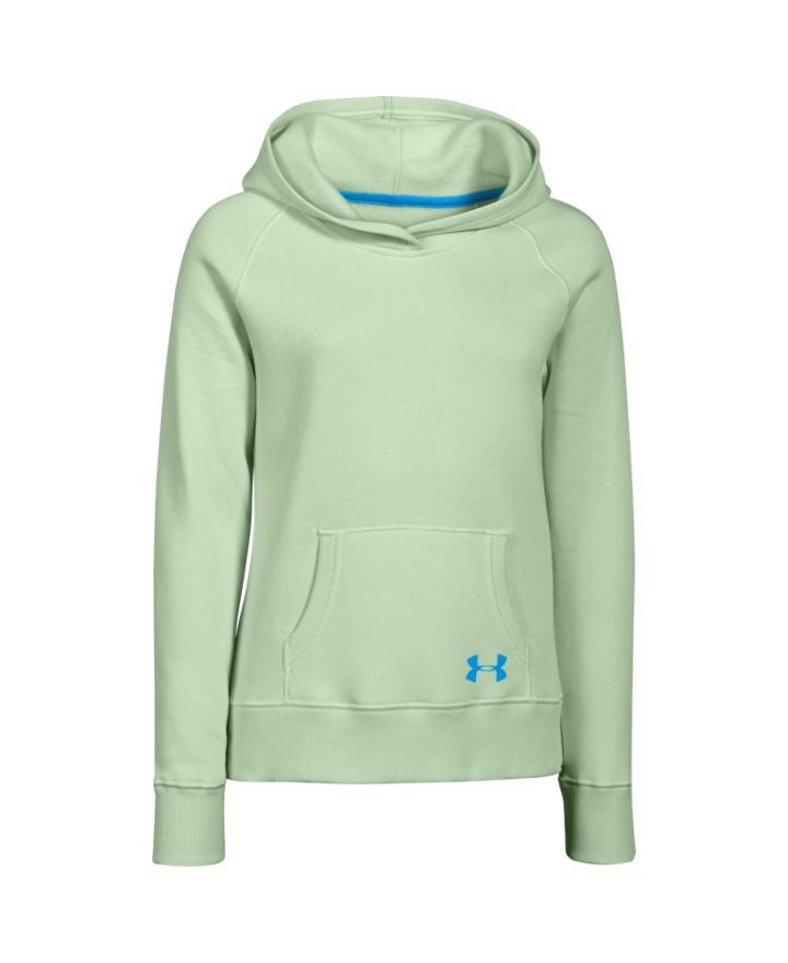 Under Armour Girls' Ua Rival Fleece Solid Hoodie