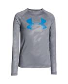 Under Armour Boys' Ua Tech Big Logo Printed Long Sleeve T-shirt