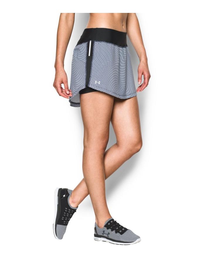 Under Armour Women's Ua Stretch Woven Printed Run Skort