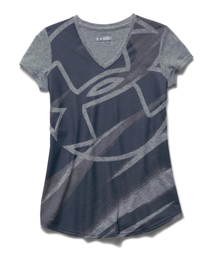 Under Armour Girls' Ua Imprint V-neck