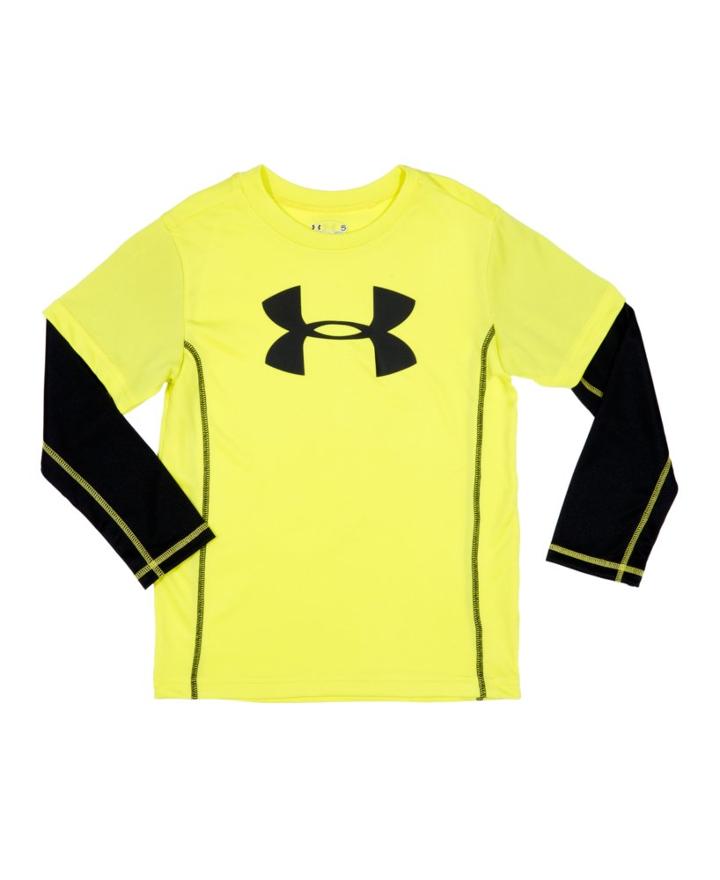 Under Armour Boys' Toddler Ua Big Logo Long Sleeve