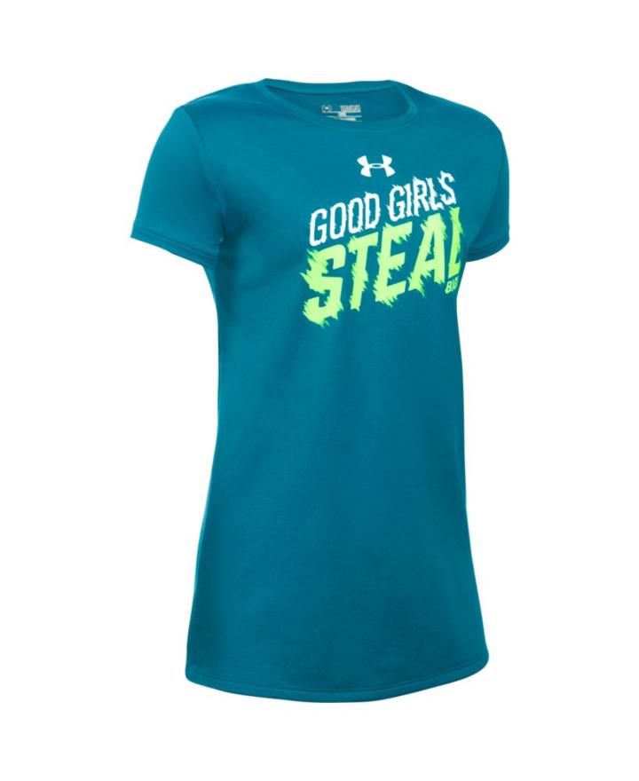 Under Armour Girls' Ua Girls Steal Bases T-shirt