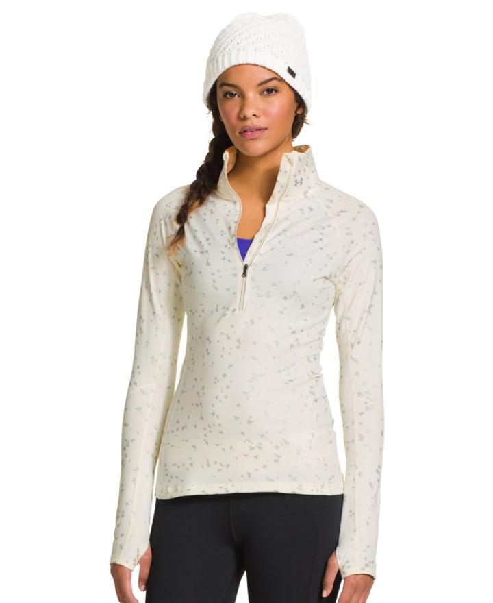 Under Armour Women's Coldgear Cozy Shimmer  Zip