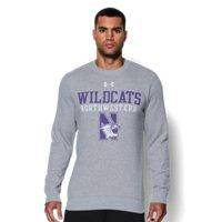 Under Armour Men's Northwestern Ua Rival Fleece Crew