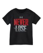 Under Armour Boys' Pre-school Ua Never Lose Short Sleeve T-shirt