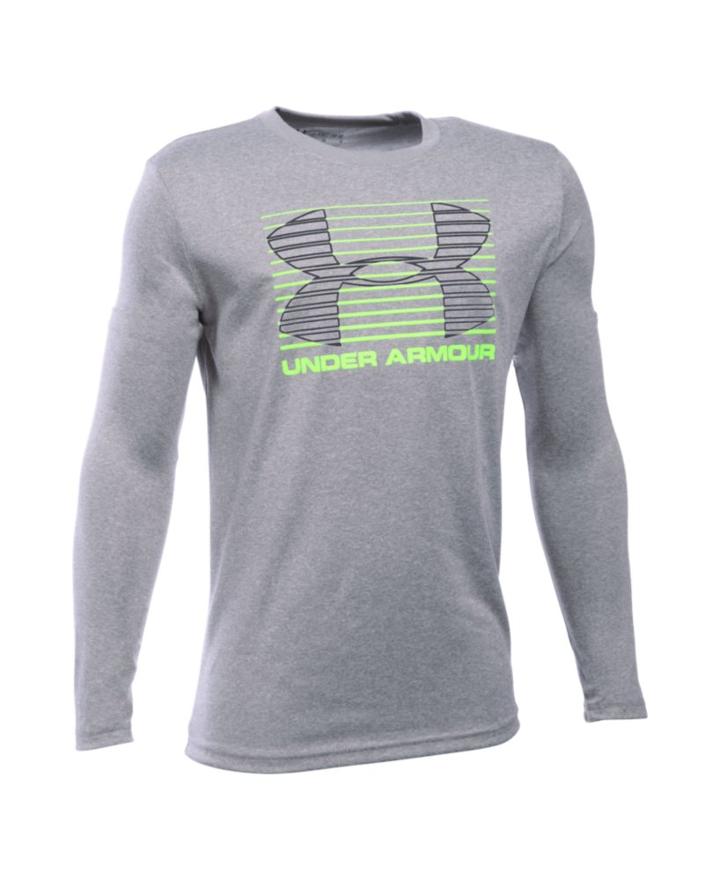Under Armour Boys' Ua Breakthrough Logo Long Sleeve T-shirt
