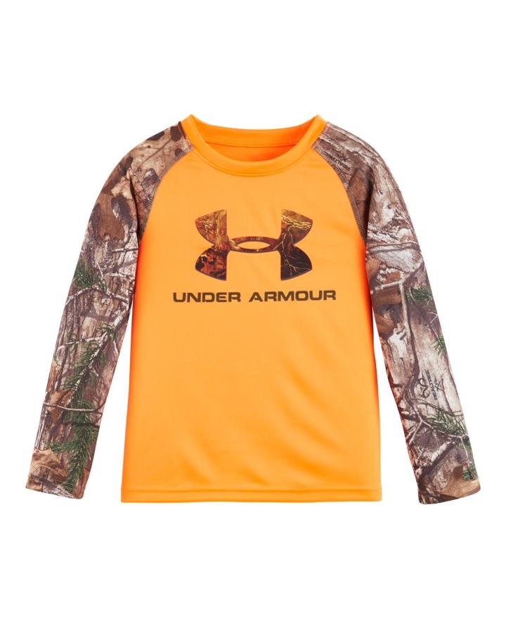 Under Armour Boys' Infant Ua Logo Raglan Long Sleeve