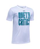 Under Armour Boys' Ua Quiet The Critics T-shirt