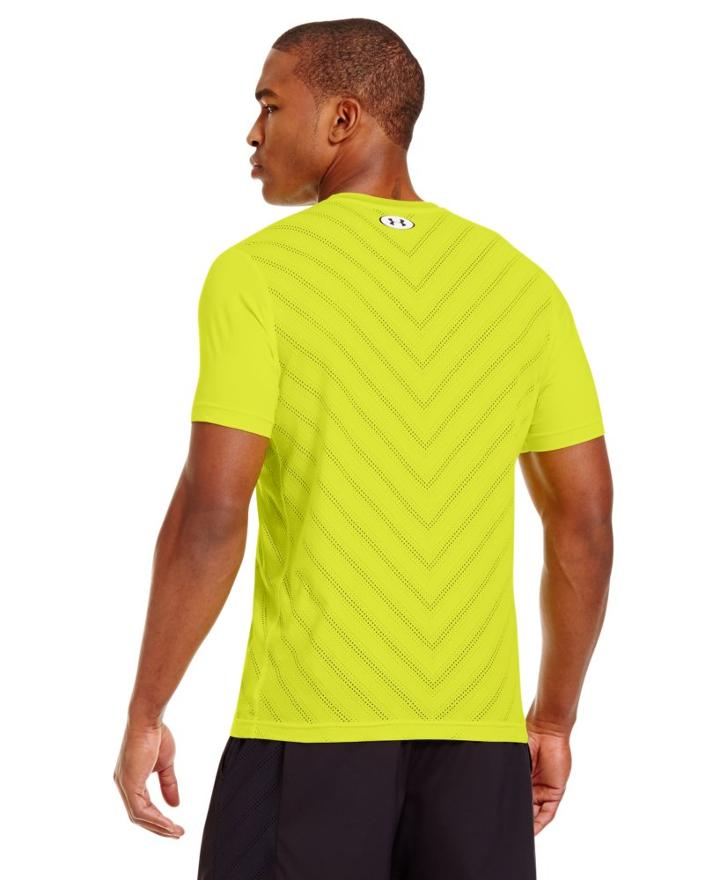 Under Armour Men's Heatgear Armourvent Fitted Short Sleeve