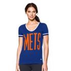 Under Armour Women's New York Mets Ua Shirzee T-shirt