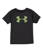 Under Armour Boys' Toddler Ua Electro Noise Big Logo Short Sleeve T-shirt