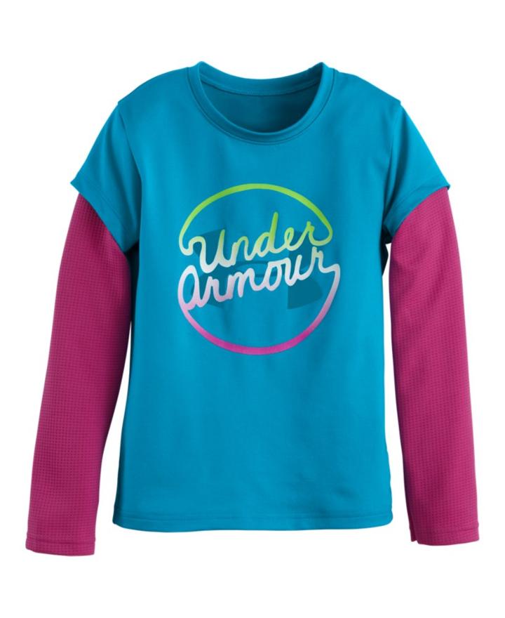 Under Armour Girls' Toddler Ua Slider Long Sleeve