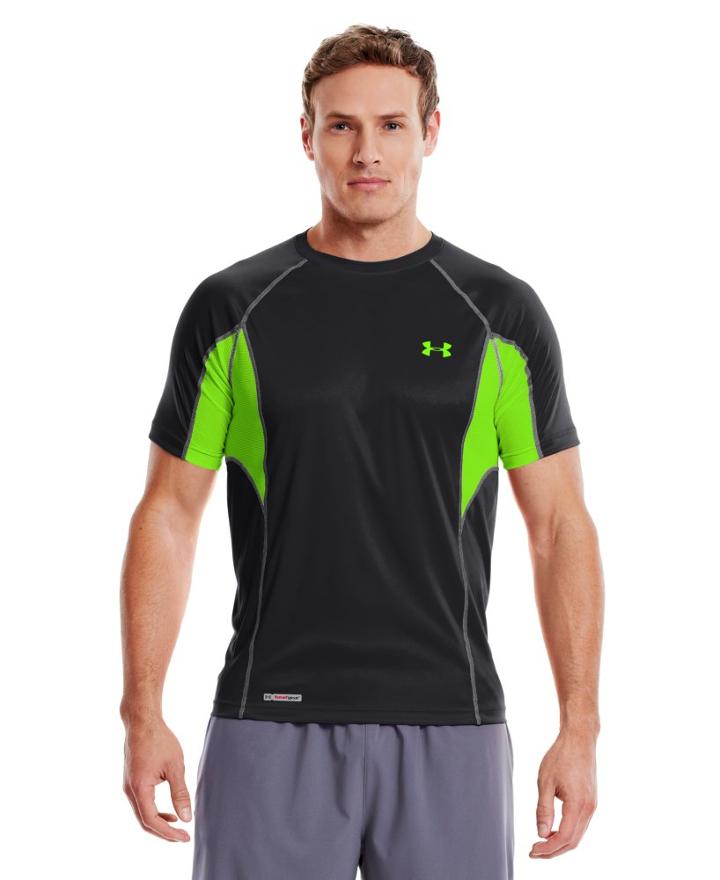 Under Armour Men's Heatgear Flyweight Fitted Short Sleeve