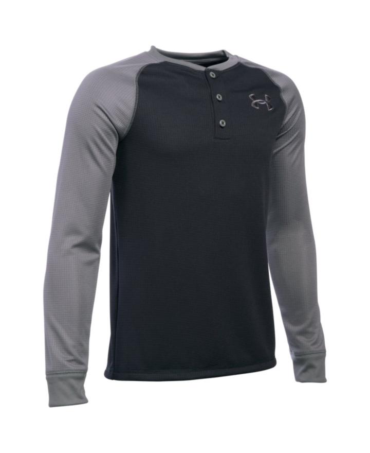 Under Armour Boys' Ua Waffle Henley