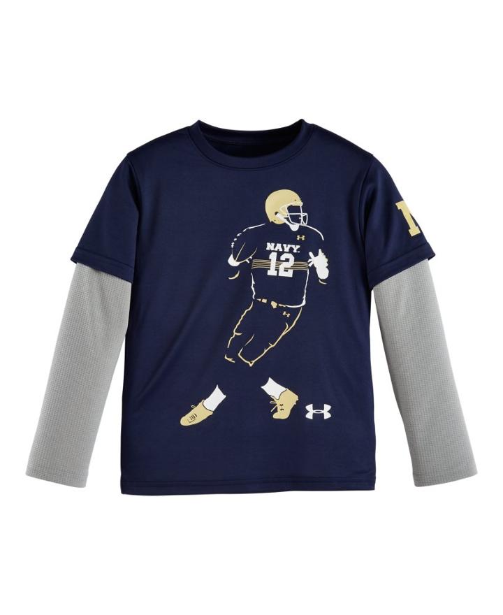 Under Armour Boys' Infant Navy Football Player Slider