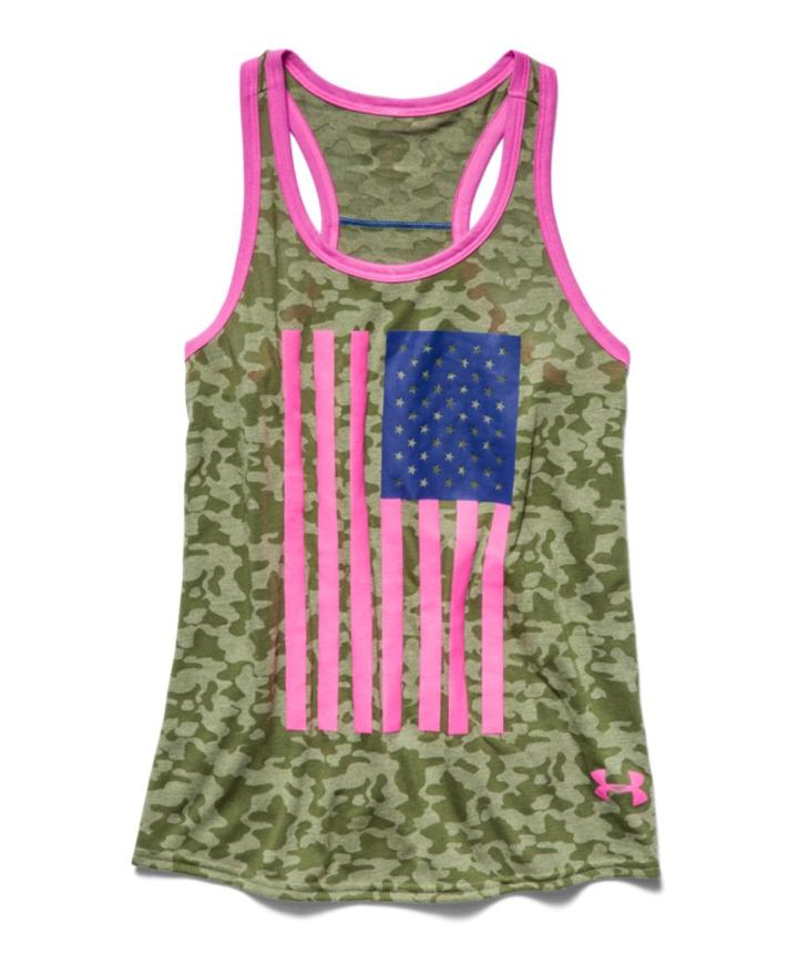 Under Armour Girls' Ua Americana Tank