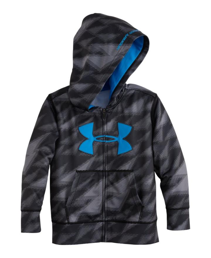 Under Armour Boys' Pre-school Ua Velocity Print Hoodie