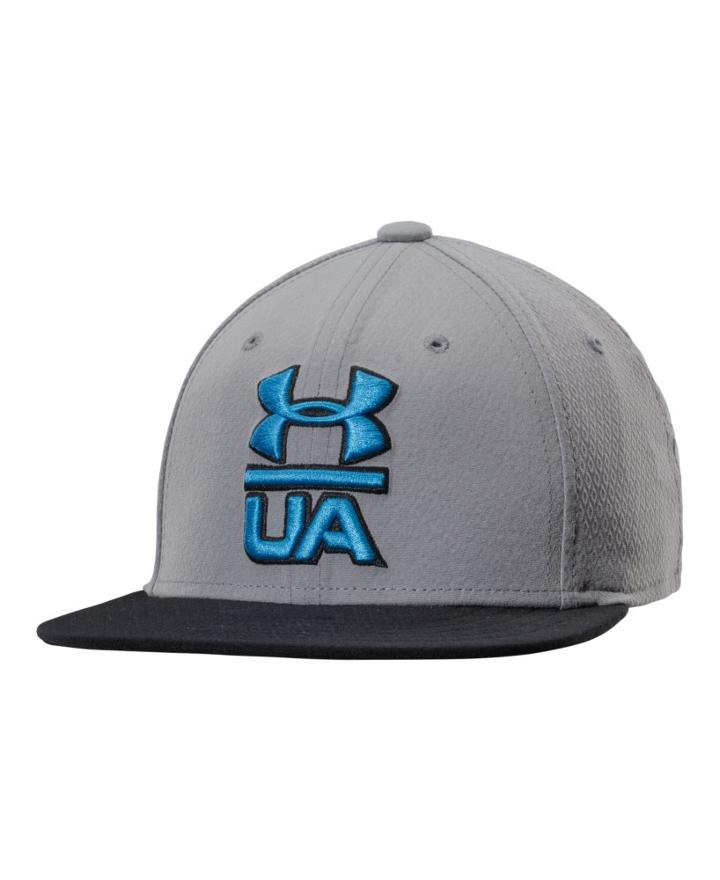 Under Armour Boys' Ua Eyes Up 2.0 Flat Brim Stretch Fit Cap