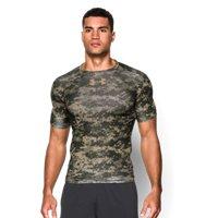 Under Armour Men's Ua Freedom Woodland Digi Camo Compression Shirt