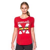 Under Armour Women's Maryland Ua Cotton Modal Graphic T-shirt