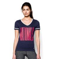 Under Armour Women's Washington Nationals Ua Shirzee T-shirt