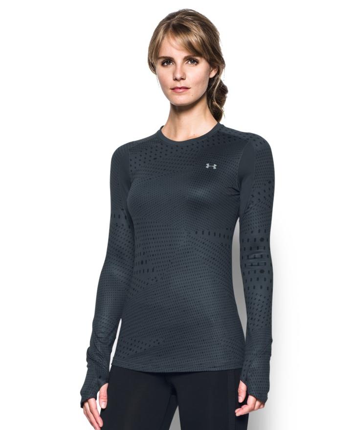 Under Armour Women's Ua Coldgear Armour Graphic Crew