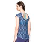 Under Armour Women's Ua Fly-by Print Allover Short Sleeve