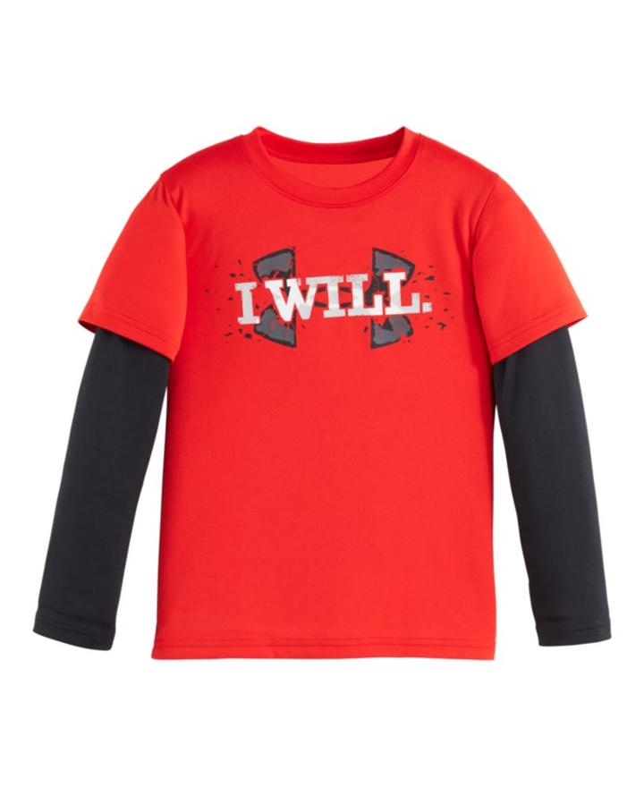 Under Armour Boys' Infant Ua I Will Big Logo Slider
