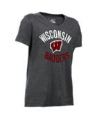 Under Armour Girls' Wisconsin Ua Tech T-shirt