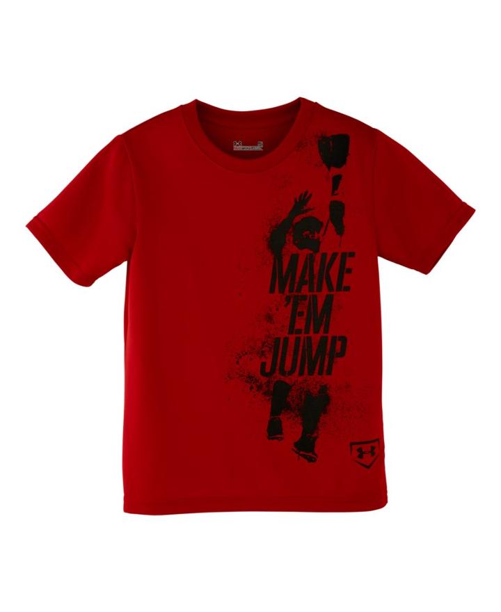 Under Armour Boys' Toddler Ua Make Em Jump T-shirt