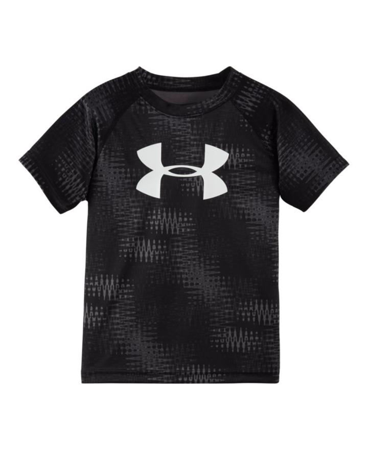 Under Armour Boys' Pre-school Ua Electro Big Logo Short Sleeve T-shirt