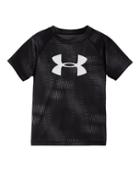 Under Armour Boys' Pre-school Ua Electro Big Logo Short Sleeve T-shirt
