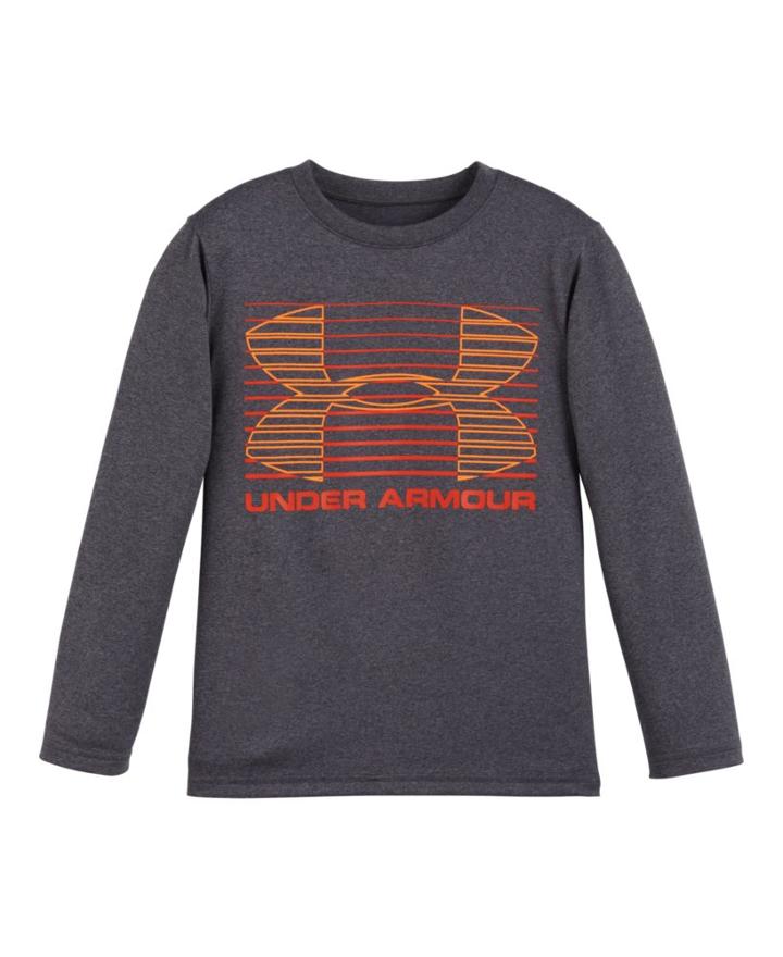 Under Armour Boys' Toddler Ua Elevate Logo Long Sleeve