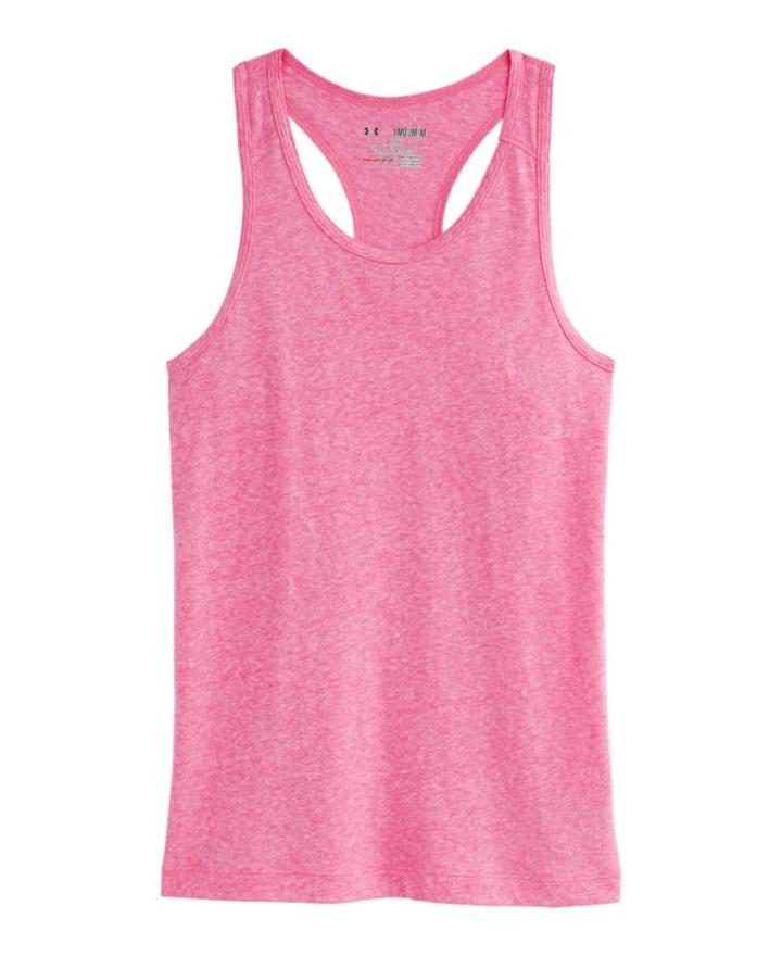 Under Armour Girls' Ua Charged Cotton Tri-blend Tank