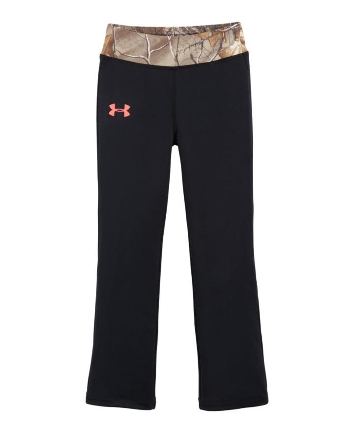 Under Armour Girls' Pre-school Ua Camo Yoga Pants