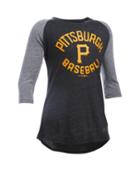 Under Armour Girls' Pittsburgh Pirates Ua Tri-blend  Sleeve
