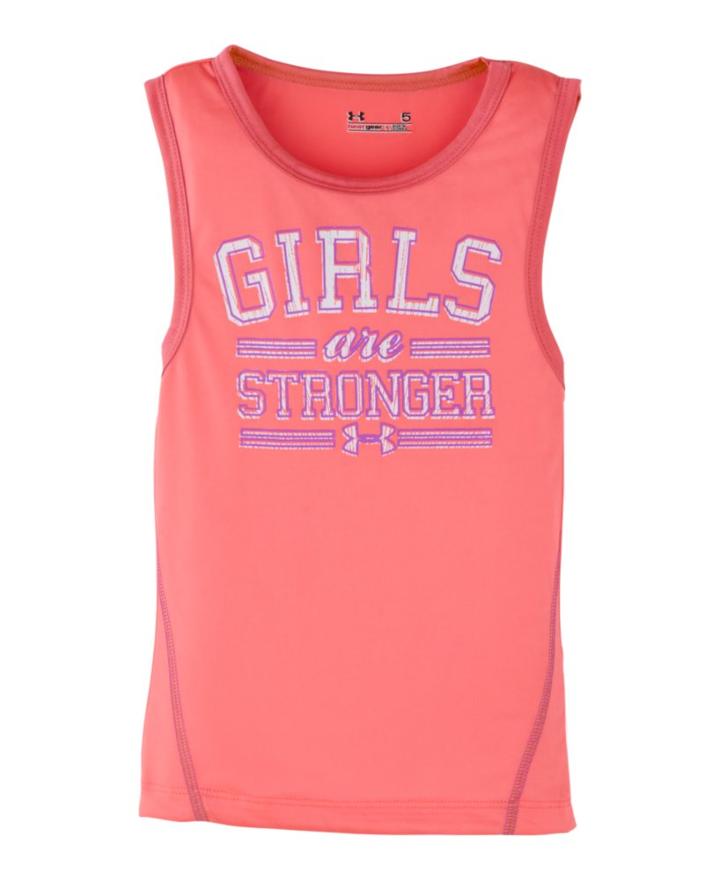 Under Armour Girls' Pre-school Ua Girls Are Stronger Tank