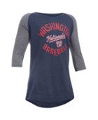 Under Armour Girls' Washington Nationals Ua Tri-blend  Sleeve