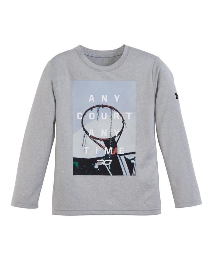 Under Armour Boys' Pre-school Sc30 Day In & Day Out Long Sleeve Shirt