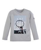 Under Armour Boys' Pre-school Sc30 Day In & Day Out Long Sleeve Shirt