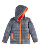 Under Armour Boys' Pre-school Ua Electro Feature Reversible Puffer Jacket