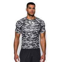 Under Armour Men's Ua Freedom Woodland Stealth Camo Compression Shirt