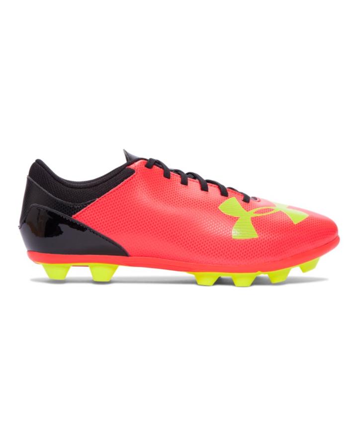 Under Armour Boys' Ua Spotlight Dl Fg-r Jr. Soccer Cleats