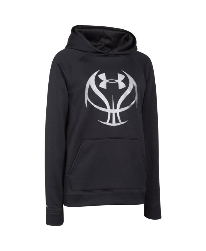 Under Armour Boys' Ua Storm Armour Fleece Basketball Logo Hoodie