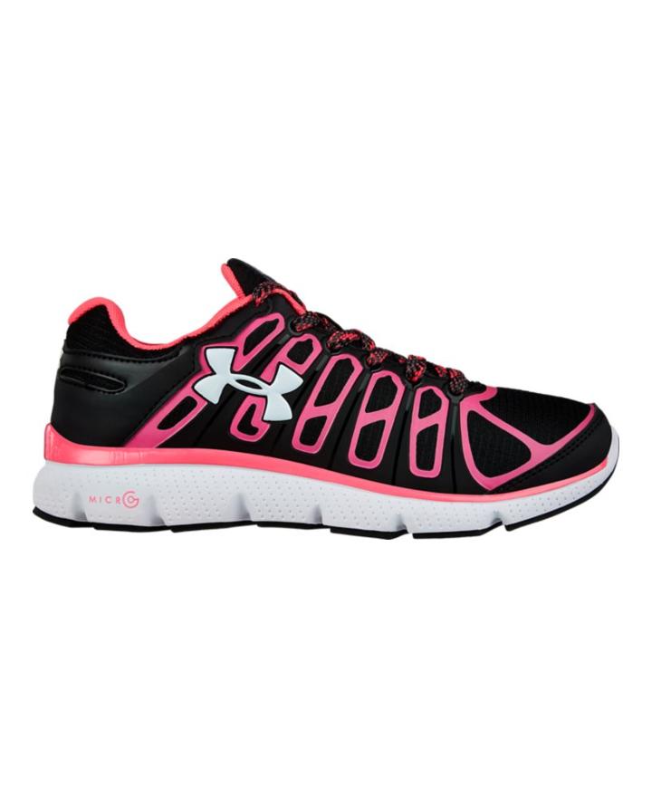 Under Armour Girls' Grade School Ua Micro G Pulse Ii Grit Running Shoe