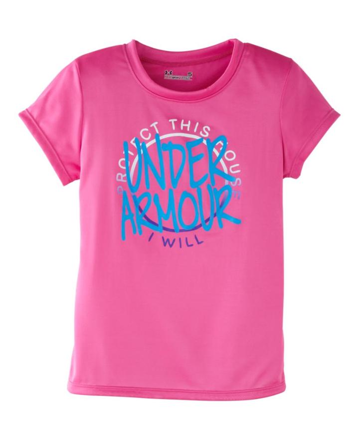 Under Armour Girls' Pre-school Ua Pth T-shirt