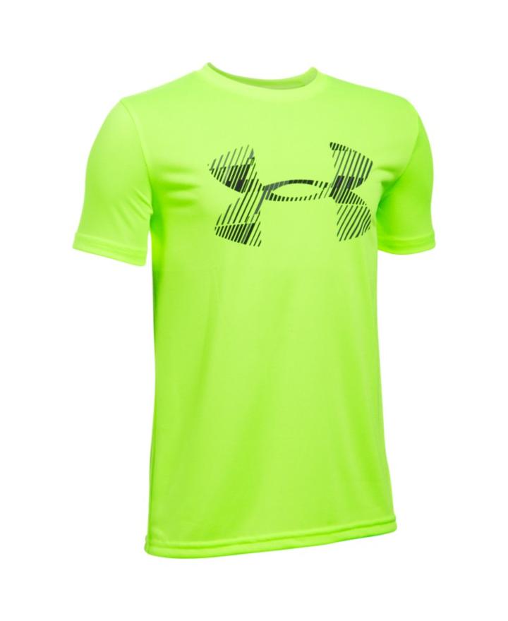 Under Armour Boys' Ua Combo Logo Short Sleeve T-shirt
