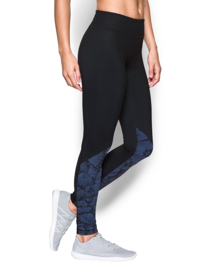 Under Armour Women's Ua Mirror Stripe Floral Legging