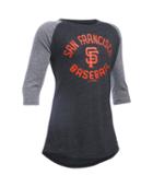 Under Armour Girls' San Francisco Giants Ua Tri-blend  Sleeve